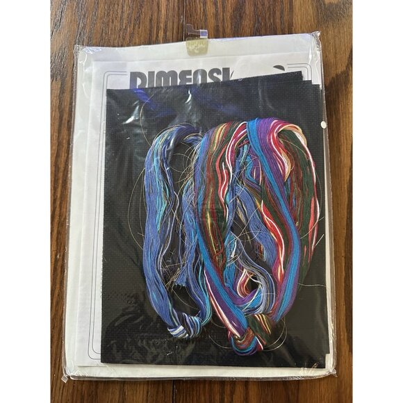 Vintage NEW Dimensions 1995 Magic In Motion Counted Cross Stitch Kit Wizard 3788 - Picture 2 of 2